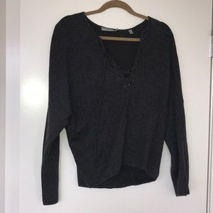Grey Vince wool and cashmere sweater
